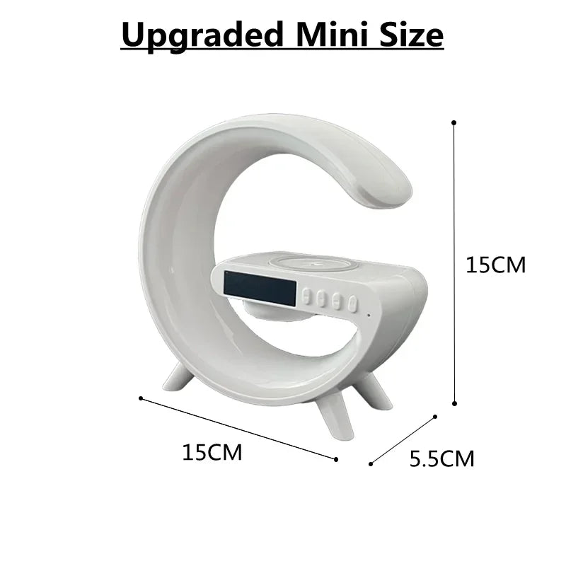 Multifunctional charging station with light